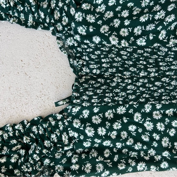 Reformation Floral Green Dress - Picture 4 of 7